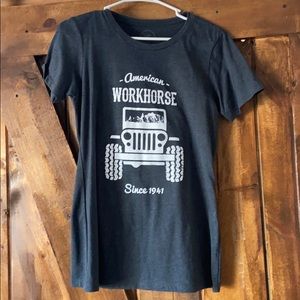 Finish Line Jeep t shirt